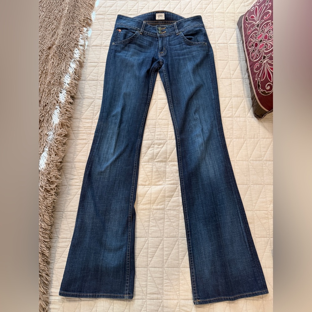 Hudson Jeans Dark Blue Flare Women's Jeans